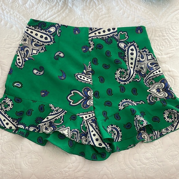 Zara Paisley Shorts - Picture 2 of 3